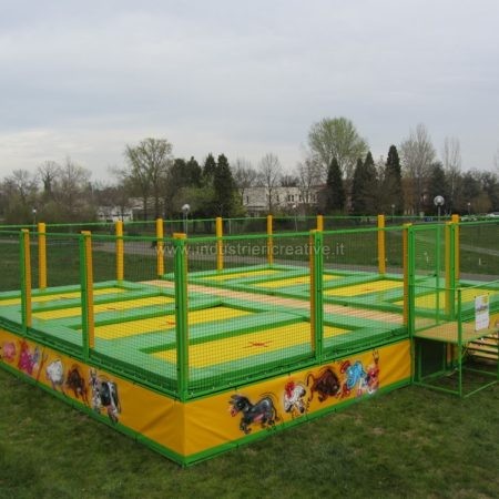 Modular trampolines supply - Produzione di trampolini elastici professionali