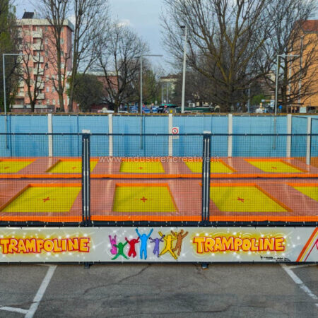 Professional trampolines