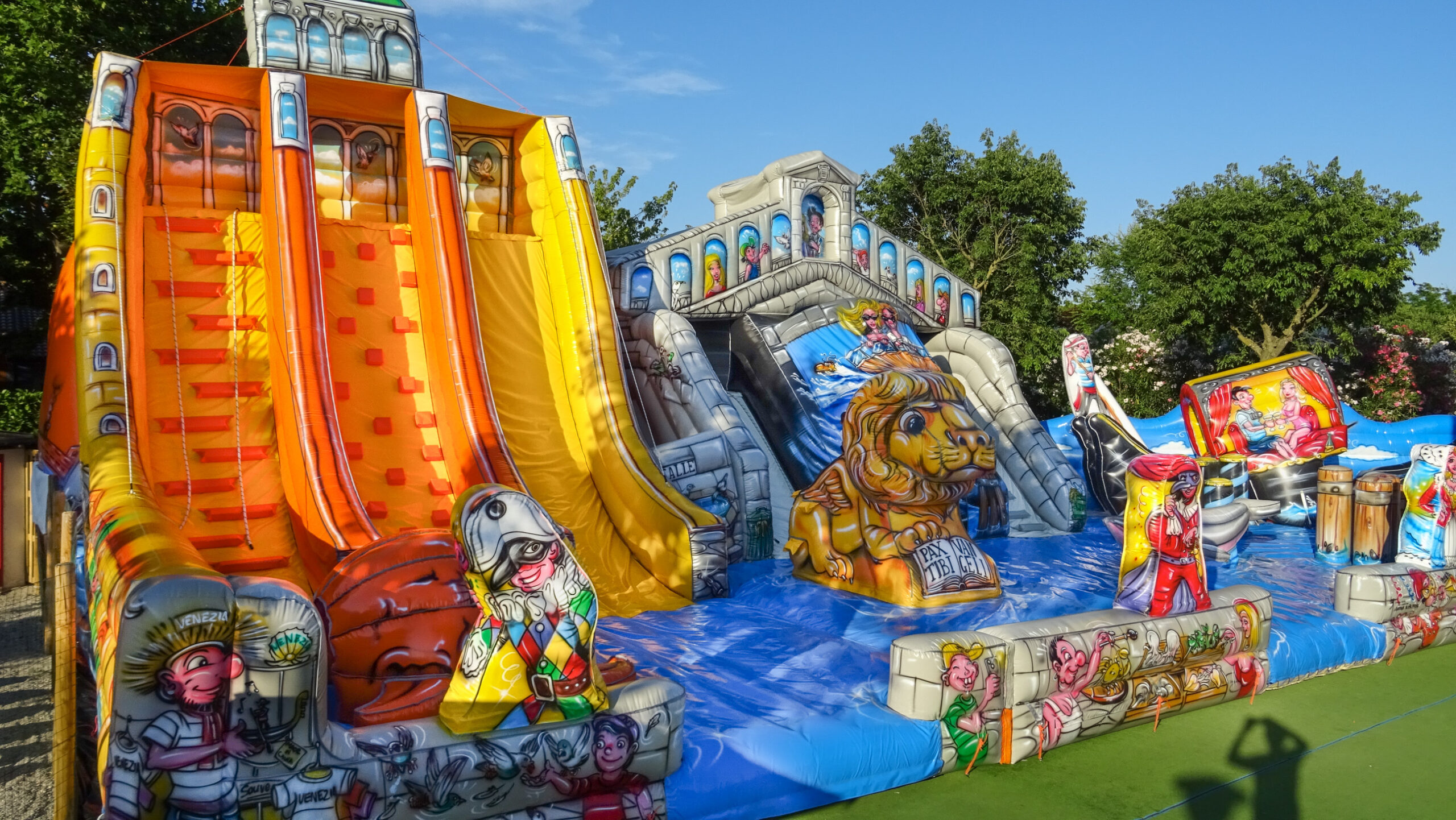 Inflatable playground Venice