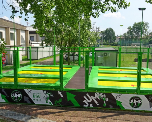 Trampolini professionali produzione e vendita