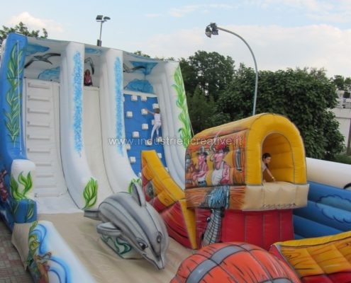 Multi-gioco gonfiabile Mare - vendita di grande playground gonfiabile per bambini