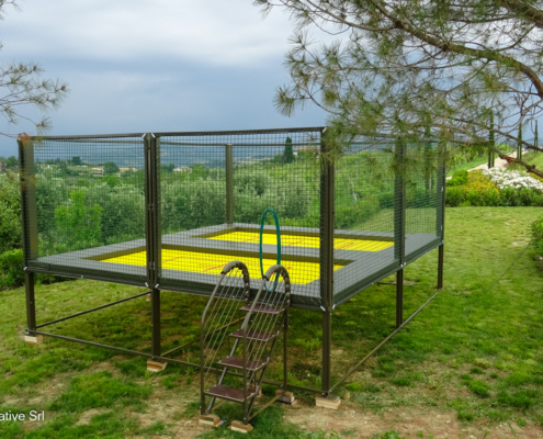 Tappeto elastico professionale da giardino per privati