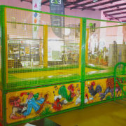 Trampoline Jumping House - green colour
