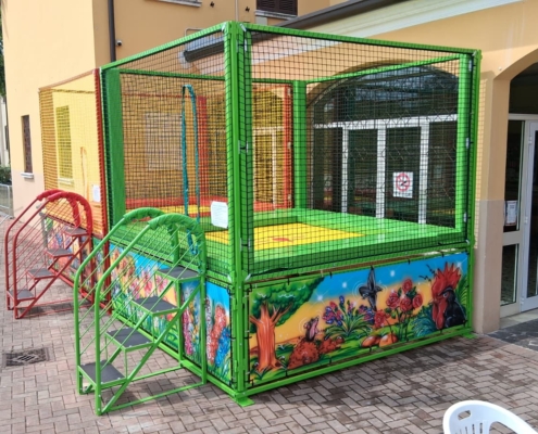tappeto elastico parrocchia oratorio