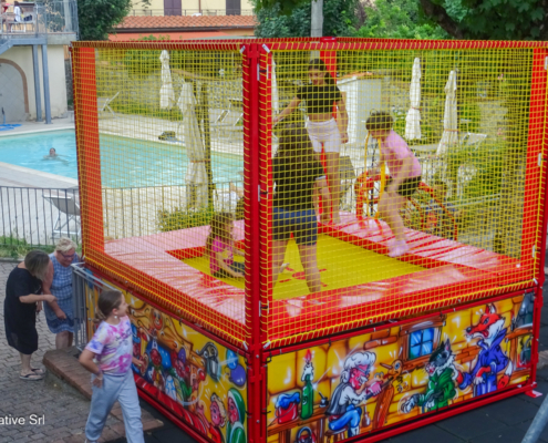 Mini tappeto elastico singolo per bambini - produzione e vendita