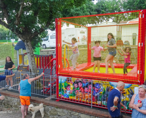 Mini trampolino singolo per bambini piccoli - produzione e vendita