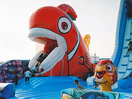 Inflatable fish Nemo
