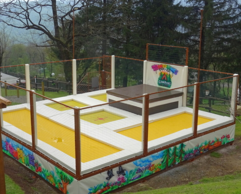 Trampolino Stop&Go Camping La Futa 1 Mini trampoline park