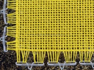 Tappeto intrecciato doppio filo