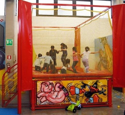 Professional trampoline for play park - manufacturing and supply