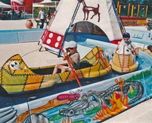 vendita di giostre per bambini - construction and supply of water attractions for amusement park and plauground