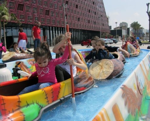 Giostra acquatica per luna park construction and supply of water attractions for amusement park and plauground